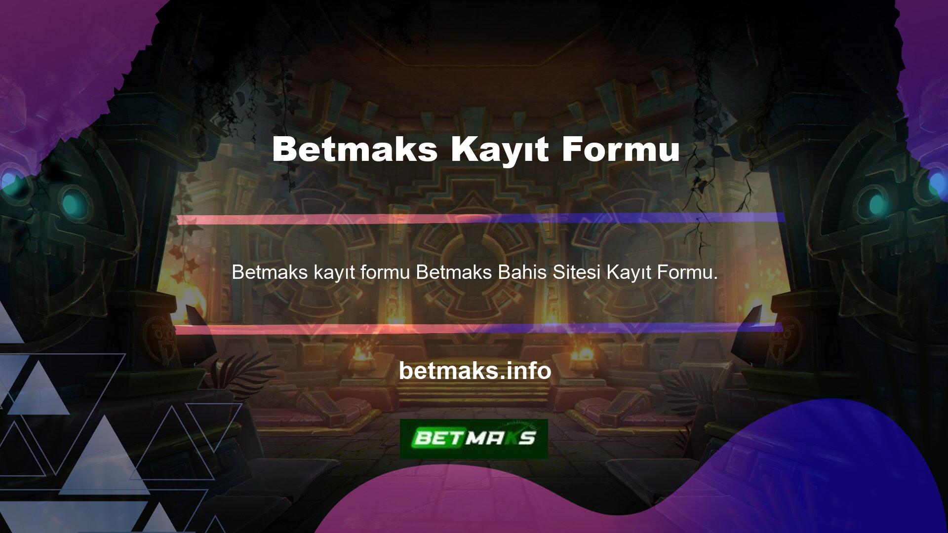 Bir Betmaks Ortaklık Programı oluştururken, tek yapmanız gereken kayıt formundaki soruları cevaplamaktır